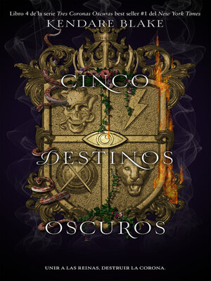 cover image of Cinco destinos oscuros